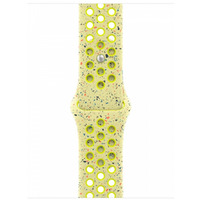 Pasek sportowy Nike w kolorze promiennym zielonotym do koperty 40 mm - rozmiar M/L