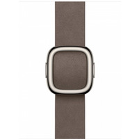 Pasek w kolorze szarobrzowym z klamr nowoczesn do koperty 42 mm - rozmiar L