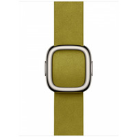 Pasek w kolorze zieleni Chartreuse z klamr nowoczesn do koperty 42 mm - rozmiar M