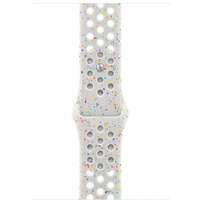 Pasek sportowy Nike w kolorze czystej platyny do koperty 46 mm - rozmiar S/M