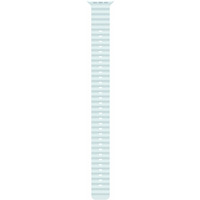 Przeduka do paska Ocean w kolorze mronego bkitu do koperty 49 mm - elementy z tytanu w kolorze czarnym