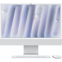 iMac 24 cale: M4 8/8, 16GB, 256GB SSD - Srebrny