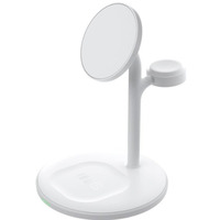 MagScape adowarka Indukcyjna 3w1 MagSafe magnetyczna Biaa