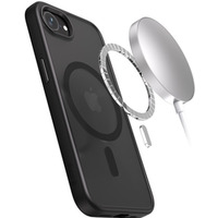 Hybrid Frost MAG Cover - Etui iPhone 17e / 16e MagSafe Czarne