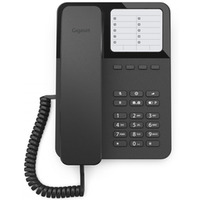 Telefon przewodowy Desk400 Czarny