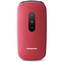 Telefon dla seniora KX-TU446 Czerwony
