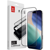3D Armour Glass - Szk�o hartowane iPhone 17 Pro + ramka instalacyjna