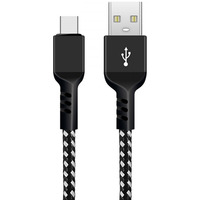 Kabel USB C fast charge 2.4A MCE482 Czarny