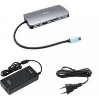 Stacja dokujca USB-C Metal Nano Dock HDMI/VGA z LAN + Zasilacz 112W