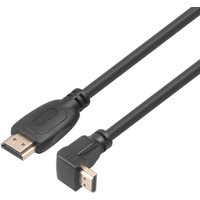 Kabel HDMI v 2.0 pozacany 1.8 m ktowy