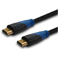 Kabel HDMI oplot nylon zoty v1.4 4Kx2K 1.5m, wielopak 10 szt., CL-02