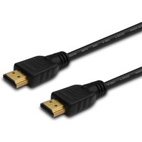 Kabel HDMI (M) 2m, czarny, zote kocwki, v1.4 high speed, ethernet/3D wielopak 10 szt., CL-05