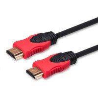 Kabel HDMI (M) v2.0, 1, 5m, mied, czarny, zote kocwki, ethernet/3D, CL-95