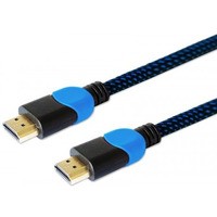 Kabel HDMI 2.0 niebiesko-czarny 1, 8m, GCL-02