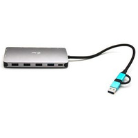 Stacja dokujca USB 3.0/USB-C/Thunderbolt 3x Display Metal Nano Dock LAN +Power Delivery 100W