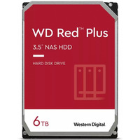 Dysk 3, 5 cala WD Red Plus 6TB CMR 256MB/5400RPM