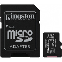 Karta pamici microSD 64GB Canvas Select Plus 100MB/s Adapter