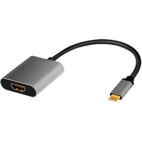 Adapter USB-C do HDMI/F, 4K/60Hz aluminiowy 0.15m