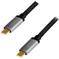 Kabel USB-C M/M, 4K/60 Hz, PD aluminiowy 1m