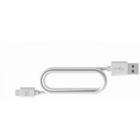 Kabel Apple microUSB 20cm (pasuje do Sanctuary4) 20cm biały