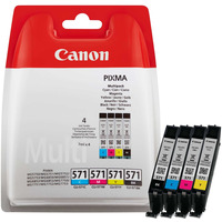 Tusz Canon CLI-571CMYK do Pixma MG-5750/6850/7750 | 4 x 7ml | CMYK