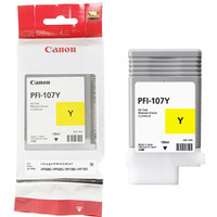 Tusz Canon PFI-107Y do iPF670/680/685/770/780/785 | 130ml | yellow