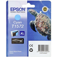 Tusz Epson T1572 do Stylus Photo R3000 | 25, 9ml | cyan