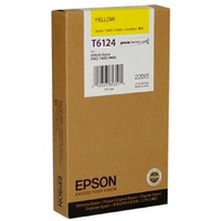 Tusz Epson T6124 do Stylus Pro 7400/9400 | 220ml | yellow