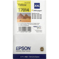 Tusz Epson T7014 do WP-4015DN/4095DN/4515DN/4525DNF XXL | 34, 2ml | yellow