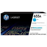Toner HP 655A do Color LaserJet Enterprise M653/M681/M652 | 10 500 str. | Cyan