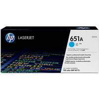 Toner HP 651A do HP LaserJet E 700 color M775 | 16 000 str. | cyan