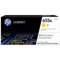 Toner HP 655A do Color LaserJet Enterprise M653/M681/M652 | 10 500 str. | Yellow