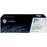 Toner HP 305A do Color LaserJet M351/375/451/475 | 2 600 str. | cyan