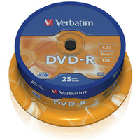 DVD-R 16x 4.7GB 25P CB 43522