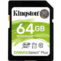 Karta pamici SD 64GB Canvas Select Plus R100MB/s