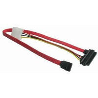 Kabel/Tasma SATA DATA+ZASILANIE COMBO 0.35M