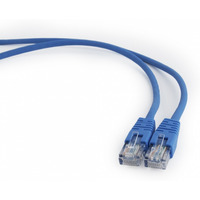 Patch cord kat.5e osonka zalewana 1M niebieski