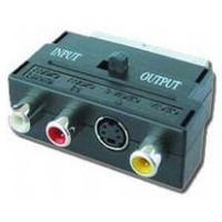 Adapter EURO/SVHS-3RCA (CHINCH)