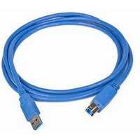 Kabel USB 3.0 typu AB AM-BM 1, 8 niebieski