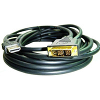 Kabel HDMI-DVI 7.5M (pozacane kocwki)