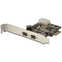 Karta/Kontroler Firewire (800) PCI Exp., 2xZew. 1xWew. IEEE1394b 9pin, Low Profile, Chipset: XIO2213B