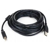 Kabel USB 2.0 typu AB AM-BM 3m FERRYT czarny