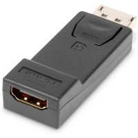 Adapter Displayport 1080p 60Hz FHD Typ DP/HDMI A M/¯ czarny