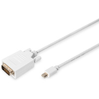 Kabel adapter Displayport 1080p 60Hz FHD Typ miniDP/DVI-D (24+1) M/M biay 2m