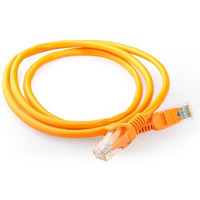 Patch cord kategoria 5e osonka zalewana 0.5m pomaraczowy