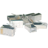 Wtyk RJ45 ekranowany kat.6 uniwersalny drut/linka 8P8C 100szt
