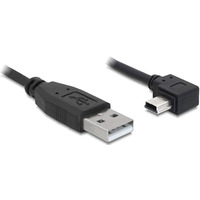 Kabel USB A(M)->Mini USB BM5P(M) ktowy 50cm