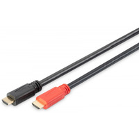 Kabel poczeniowy HDMI HighSpeed z Ethernetem ze wzmacniaczem 4K 30Hz UHD HDMI A/A M/M 15m