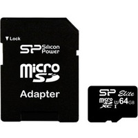Karta pamici microSDXC Elite 64GB CLASS 10 40/15 MB/s + adapter