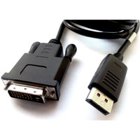 Kabel DisplayPort to DVI 1, 8m; Y-5118BA